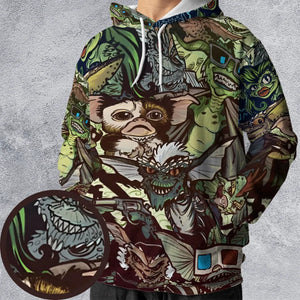 Tropical Gremlins All-over Print Hoodie
