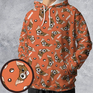 Gremlins Gizmo Head Toss All-over Print Hoodie