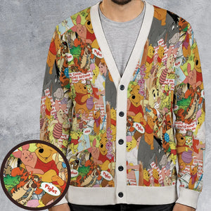 Happy Vibes Winnie The Pooh Cardigan