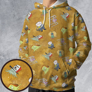 All-over Print Hoodie - LFM68RR6 - - 1