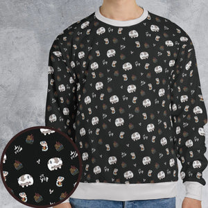 Appa Yip Yip Avatar Pattern All-over Print Sweatshirt