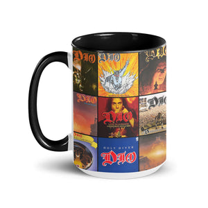 Dio Accent Mug Heavy Metal Album Cover Collage Gift
