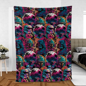 Star Wars Synthwave Fleece Blanket