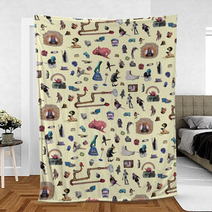 Monty Python's Flying Circus Fleece Blanket