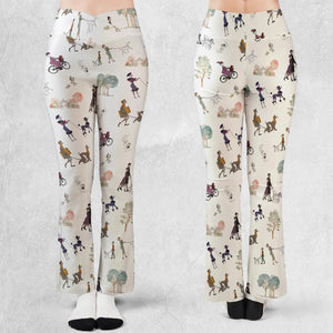 Dog Walking Look Alikes 101 Dalmations Flare Leggings