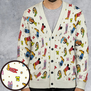 Cowboys Boot Magic Kingdom Cardigan