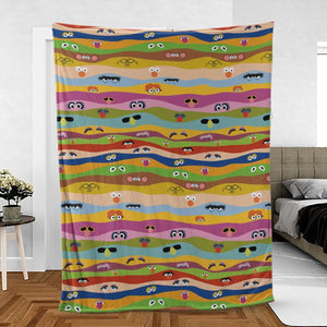 Eyes On Us The Muppet Show Fleece Blanket