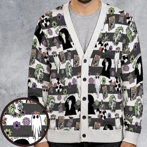 It's Showtime Halloween Beetlejuice Cardigan