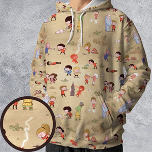 Pyramid America Star Trek Characters All-over Print Hoodie
