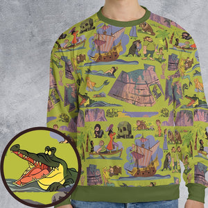 All-over Print Sweatshirt - 7KZC7CGW - - 1