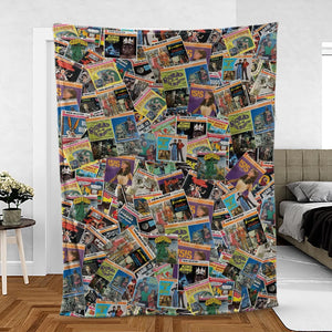 View-Master Collage Fleece Blanket
