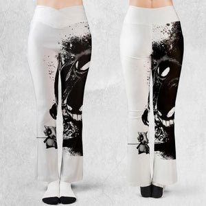 Cubone and the Ghosts Flare Leggings