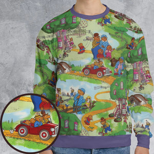 A Big Treehouse Berenstain Bears All-over Print Sweatshirt