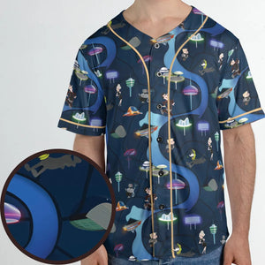 City of The Future The Jetsons Unisex Baseball Jersey