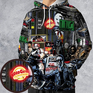 The 80s Iconic All-over Print Hoodie