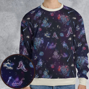 Tardis Doctor Who Seamless All-over Print Sweatshirt