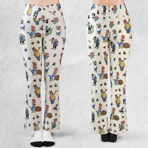 Woody Woodpecker Walter Lantz Flare Leggings