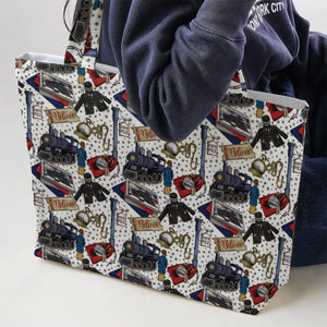The Polar Express Christmas Movie Large Tote Bag