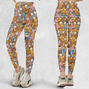 Garfield and Friends Legging