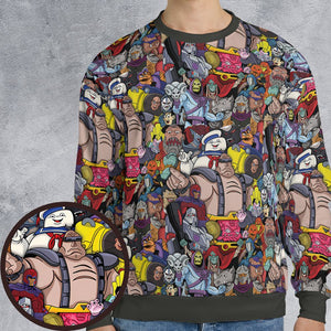 All-over Print Sweatshirt - KEUF5SLR - - 1