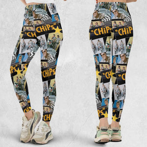 70s Flashback Chips Legging