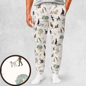 Dog Walking Look Alikes 101 Dalmations Sweatpants