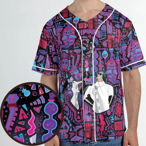 Mad Science Yzma The Emperor's New Groove Unisex Baseball Jersey