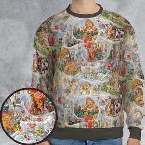 Fraggle Rock Journey Jim Henson All-over Print Sweatshirt
