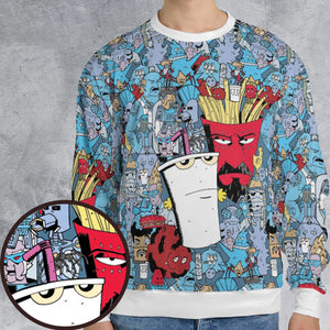 Aqua Teen Hunger Force All-over Print Sweatshirt