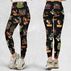 Teaming Monsters All Up Universal Monsters Legging