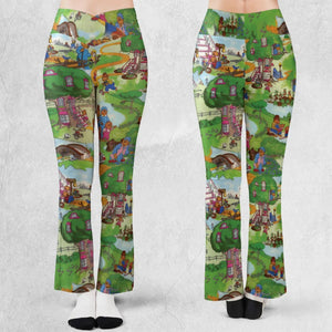 A Big Treehouse Berenstain Bears Flare Leggings
