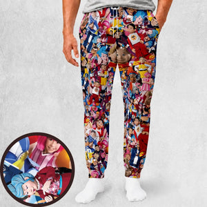 Lazy Town Collage Sweatpants