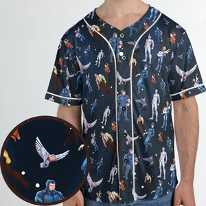Silverhawks Cartoon Characters Unisex Baseball Jersey