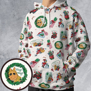 All-over Print Hoodie - CA8RJF4J - - 1