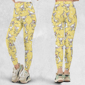 Lab Style Pinky and the Brain Legging
