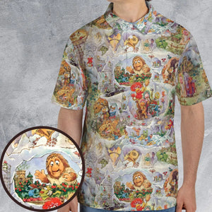 Fraggle Rock Journey Jim Henson AOP Men/Women Polo Shirt