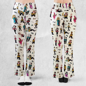 Star Trek TNG Tribute Flare Leggings