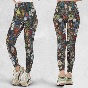 Star Wars Characters Figures Legging