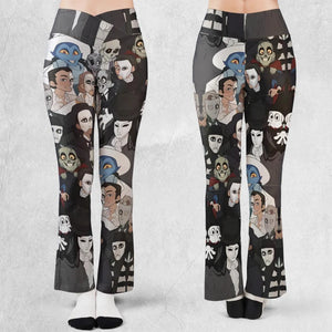 Faces The Phantom of Opera Flare Leggings