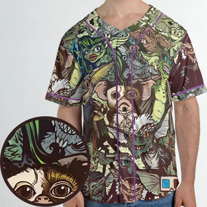 Tropical Gremlins Unisex Baseball Jersey