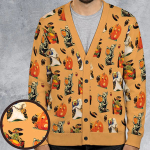 GenX Halloween decorations Cardigan