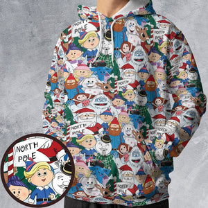 All-over Print Hoodie - 4B1CW9TT - - 1