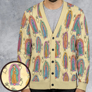Pattern of Virgin of Guadalupe Cardigan