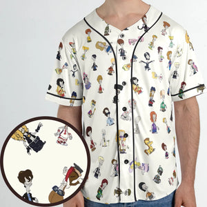 Roger persona Pop culture American Dad Unisex Baseball Jersey