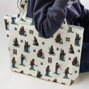Smokey The Bear Large Tote Bag