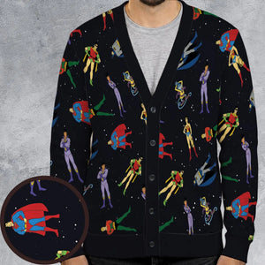 The Super Powers Team Super Friends Cardigan
