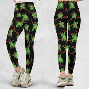 Oogie Boogie Pattern Legging