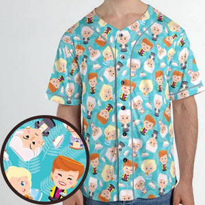 Little Dolls The Golden Girls Unisex Baseball Jersey