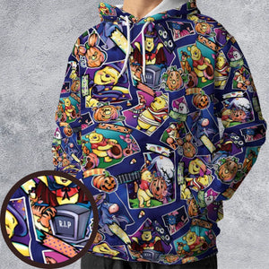 Pooh Bear Halloween All-over Print Hoodie
