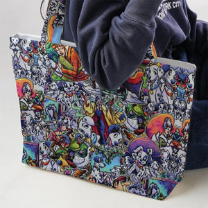 101 Dalmatians Main 90s Large Tote Bag